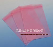 Anti-static PE pink Bag